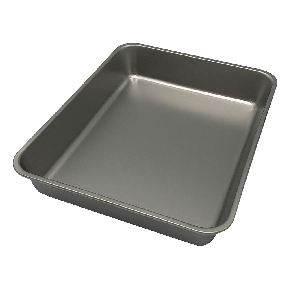 ステンレス角バット　ツヤ消し仕様　12枚取 33712