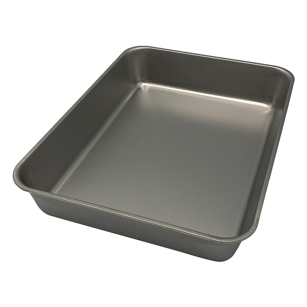 ステンレス角バット　ツヤ消し仕様　10枚取 33710