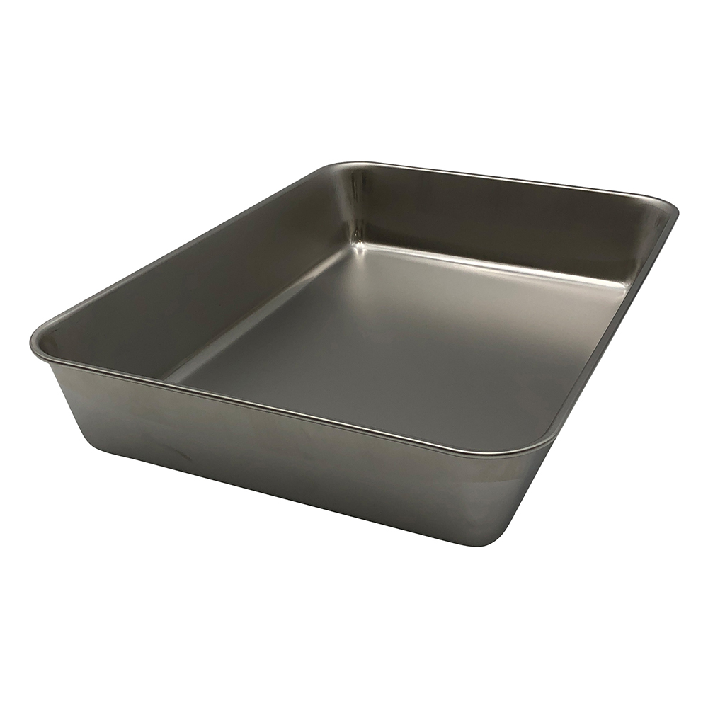 ステンレス角バット　ツヤ消し仕様　6枚取 33706