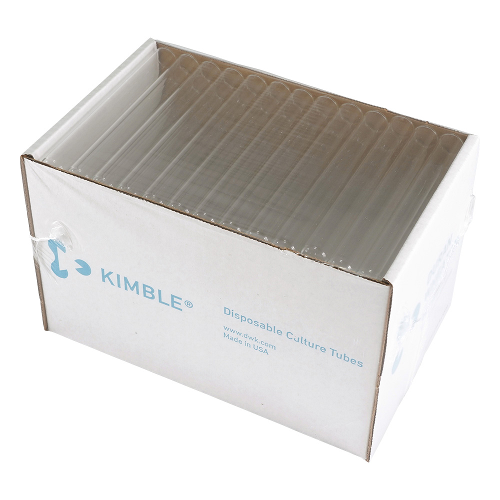 ガラス試験管 Φ18×150mm 1箱（500本入） 73500-18150