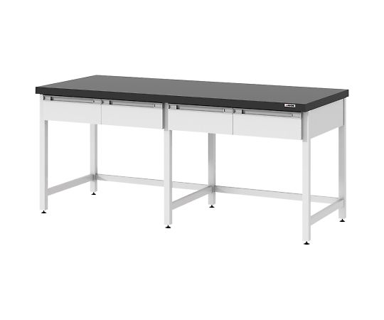 スチール作業台（足掛けコの字） 1800×750×800mm JCB-1875