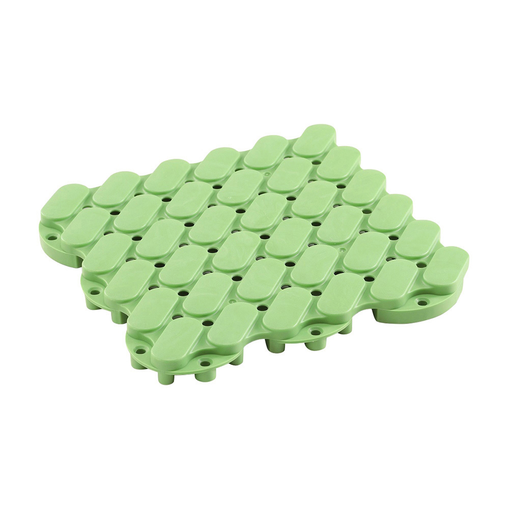 抗菌システムスノコ　素足用　グリーン　150mm×150mm