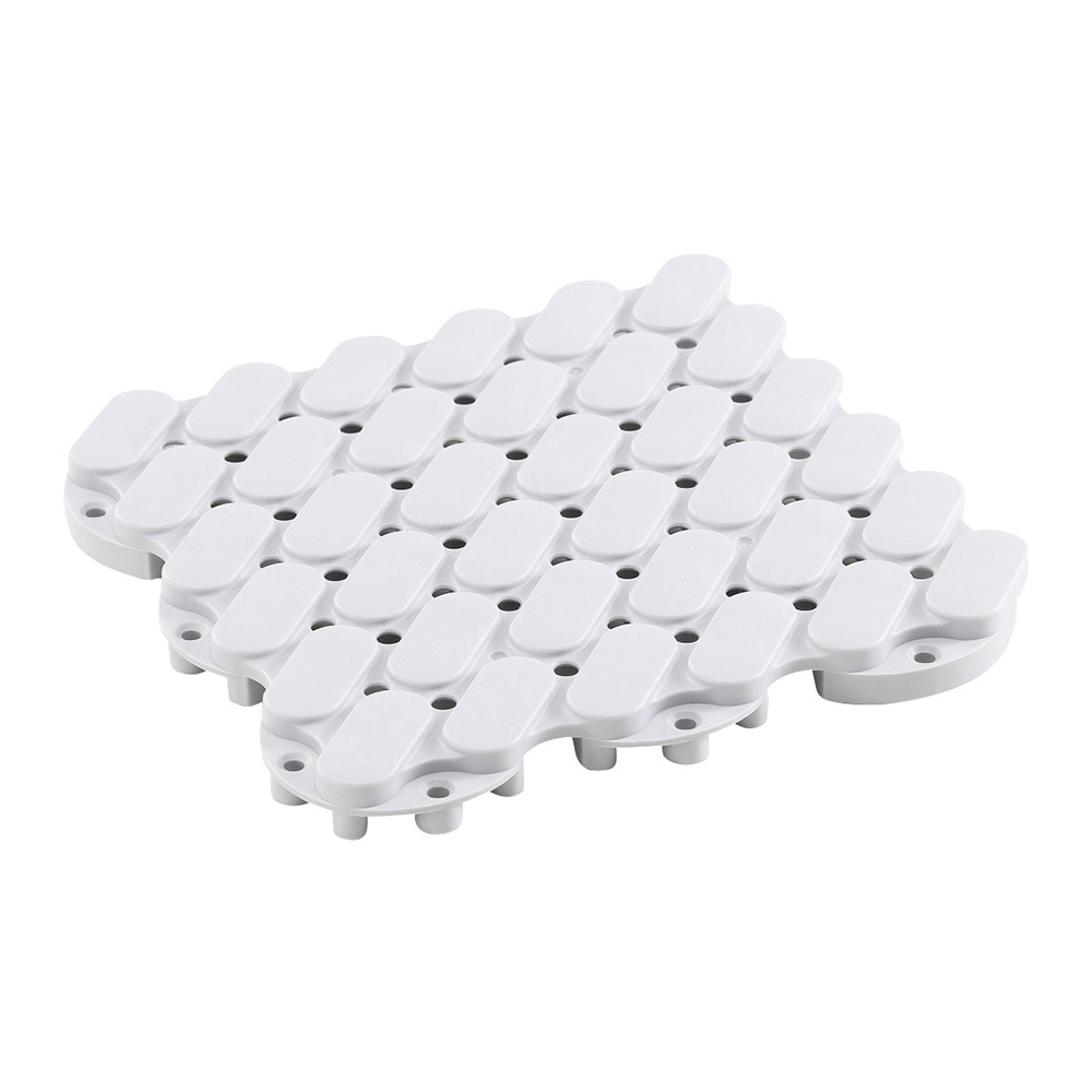 抗菌システムスノコ　素足用　グレー　150mm×150mm