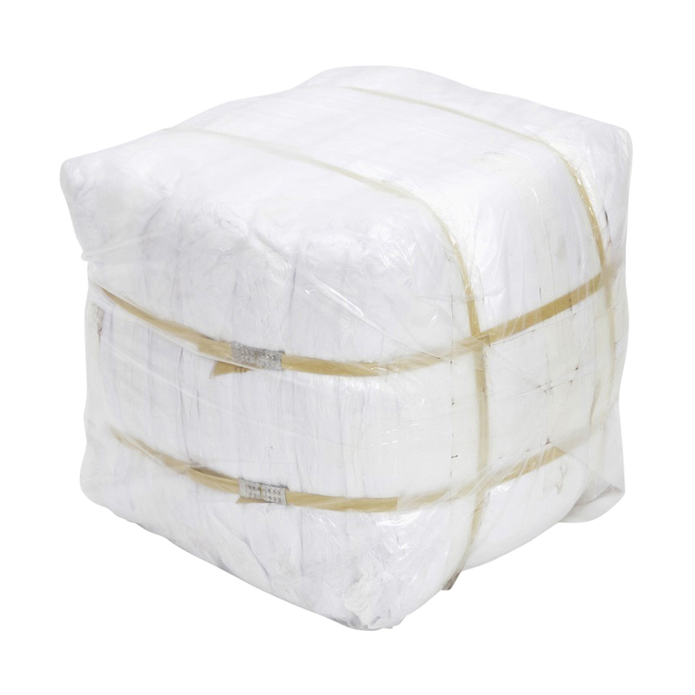 新生地 白メリヤスウエス 縫目無し 40kg（5kg×8袋入） UWC