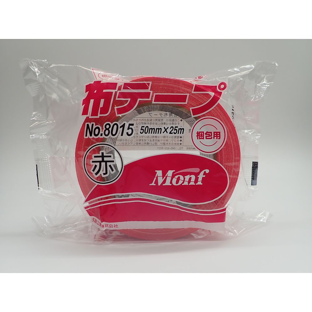カラー布粘着テープ　№８０１５赤