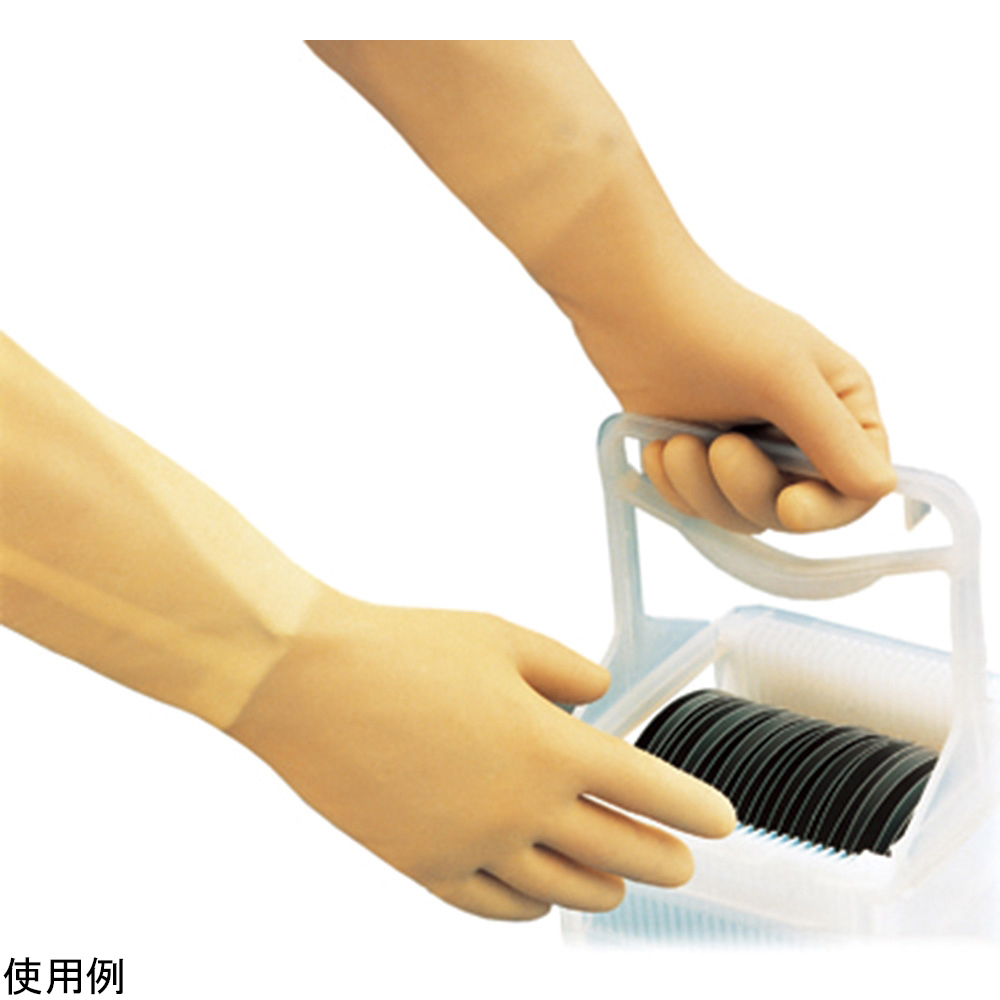 ｸﾗｽ10対応耐薬品手袋 L