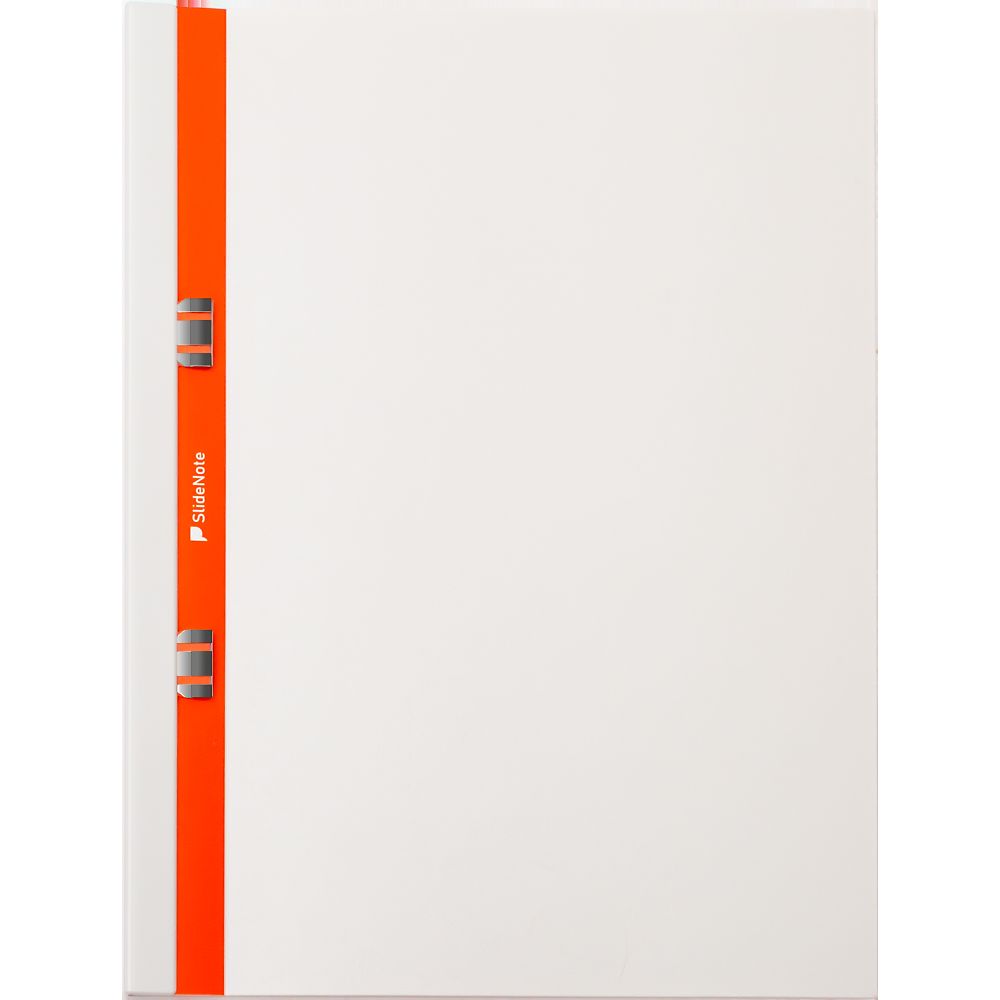 スライド式リングレスノート SlideNote A4 両開きタイプ ホワイト 2個入 SN3SA4-W