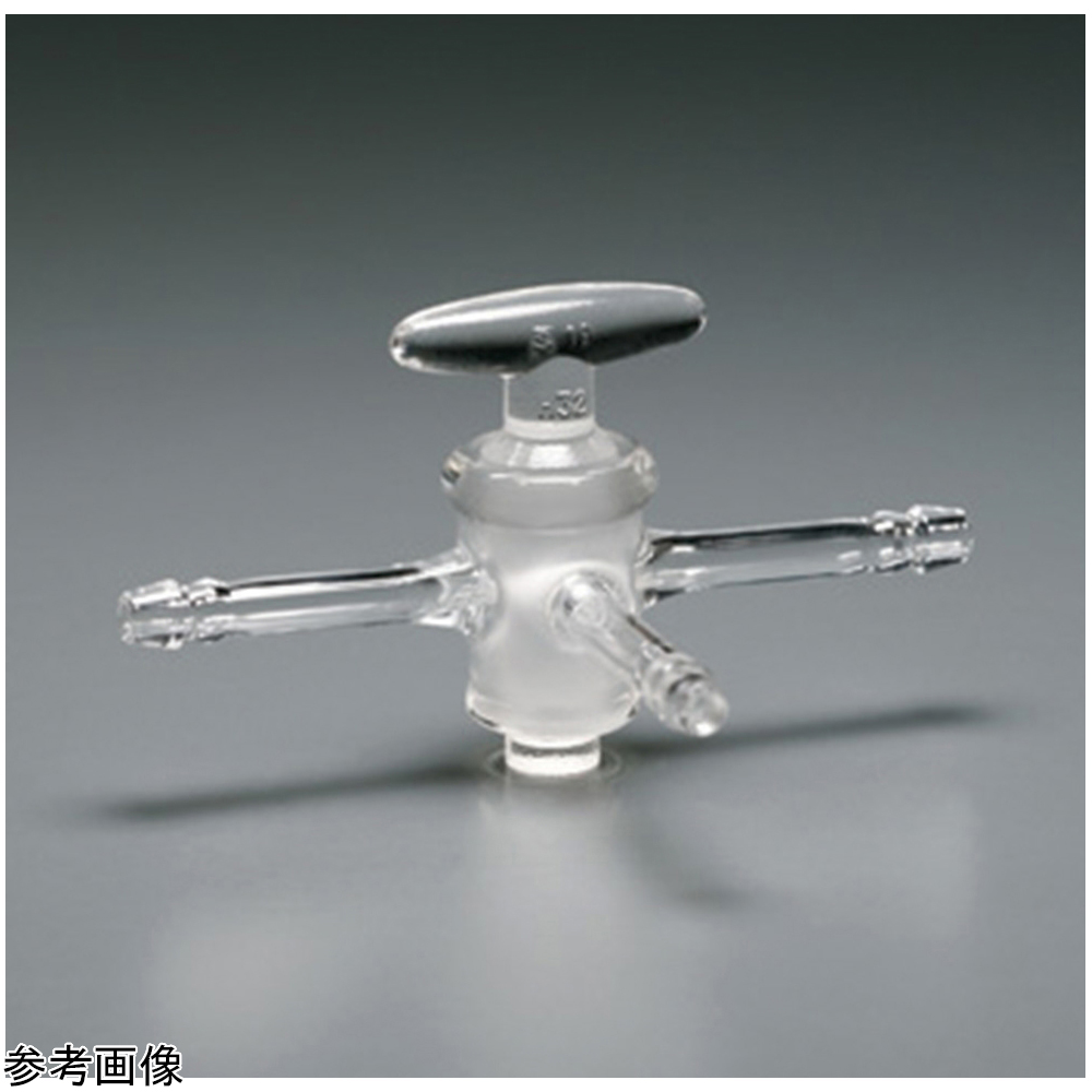 三方コック（ゴム止タイプ）15/35 φ6mmCL0461-01-10