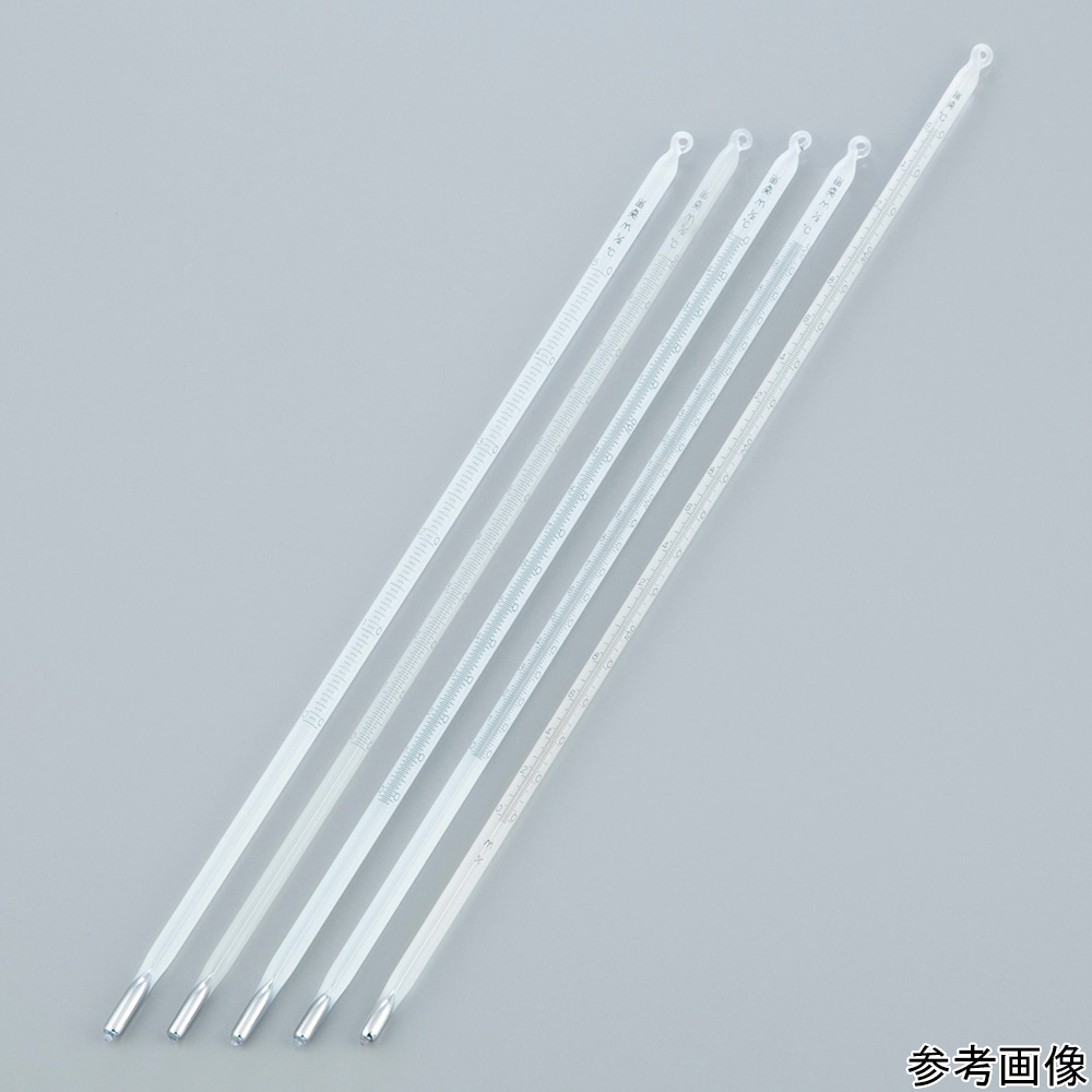 留点温度計　０～１００℃　０．５℃　３００ｍｍ