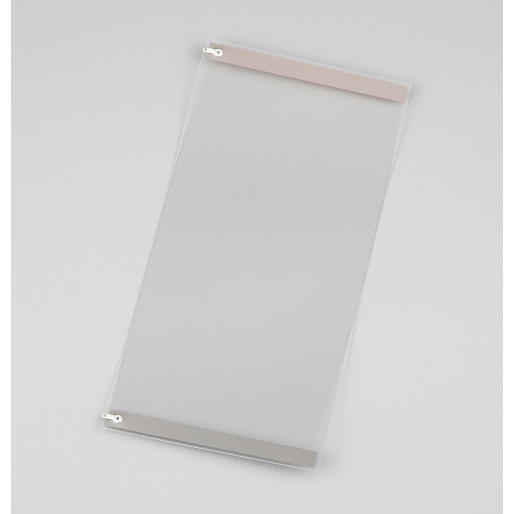 透明フィルムヒーター（低抵抗タイプ）粘着なし（両面PET）100×200mm TA50-100-200SE