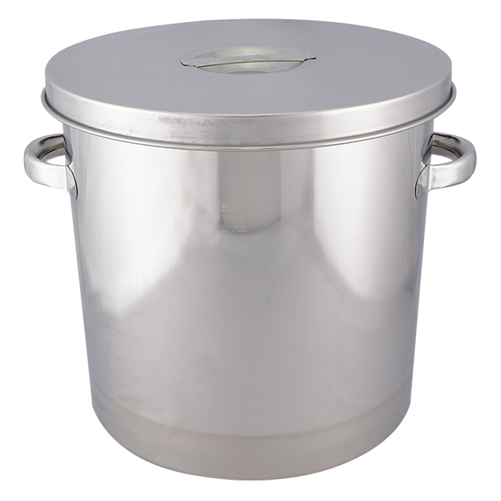 テーパー型フタ付きステンレスタンク 20L TP-ST-30