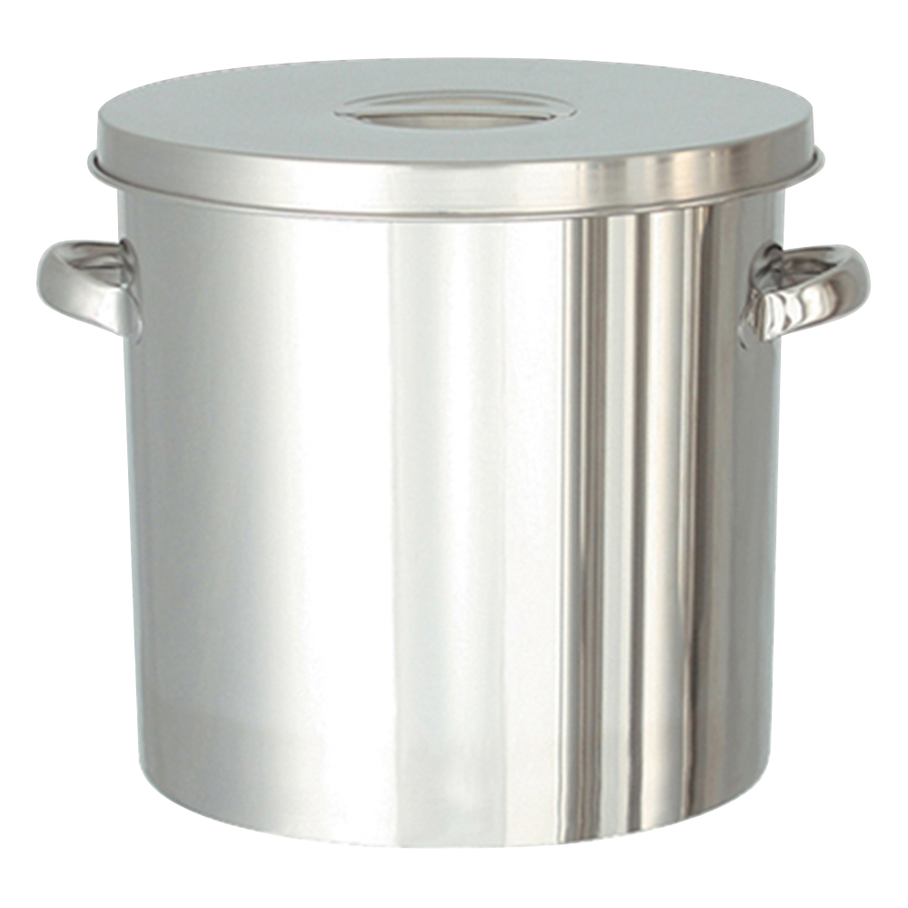 テーパー型フタ付きステンレスタンク 150L TP-ST-565