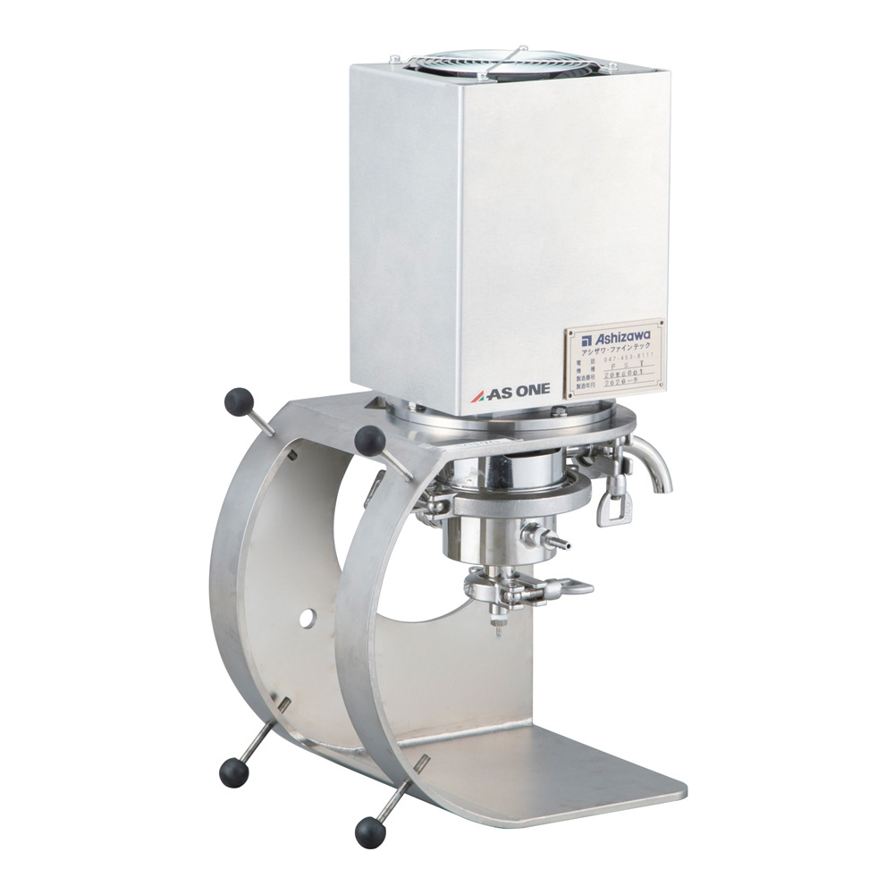 循環式湿式ビーズミル　実機テスト