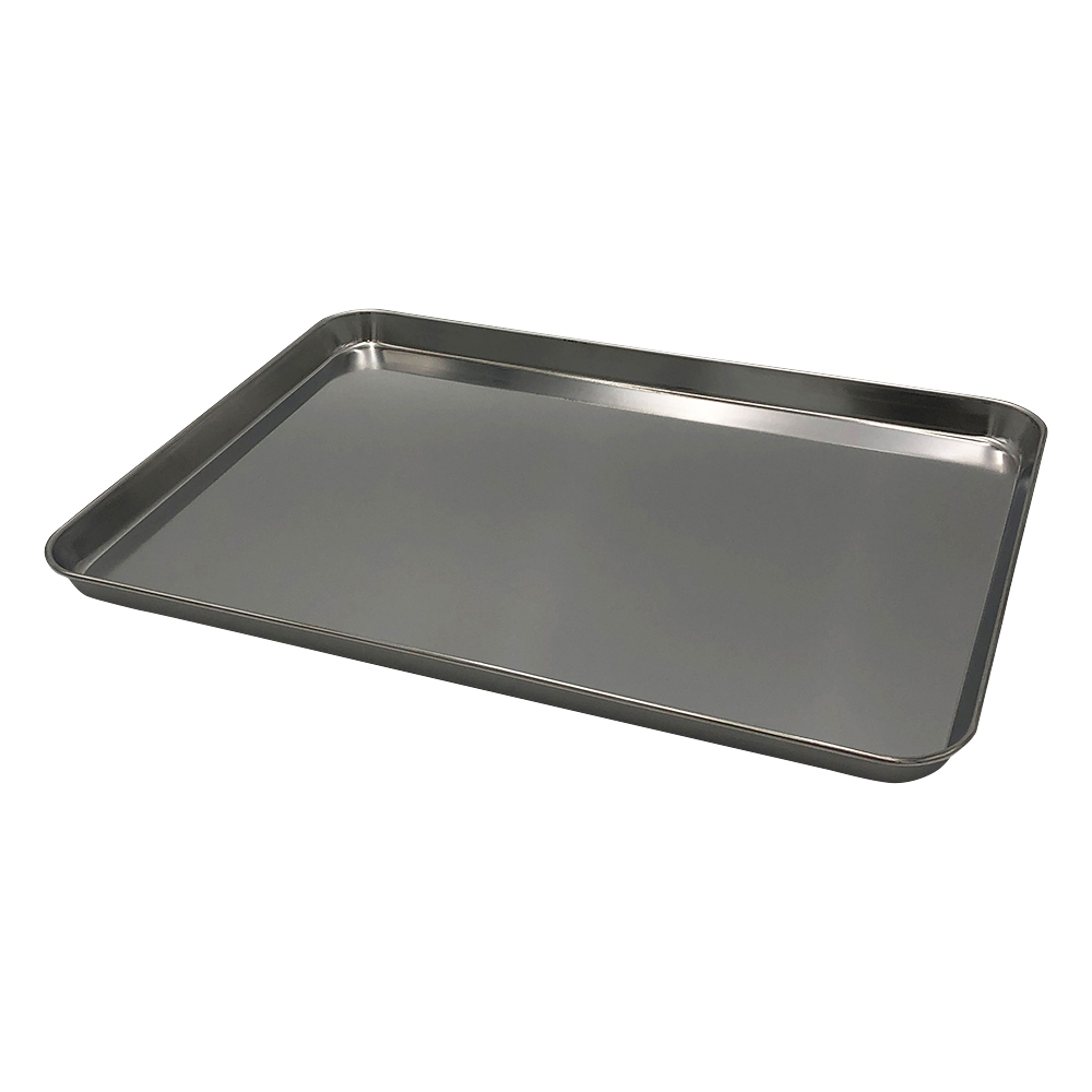 ステン角型バット 437×322×21mm 17”