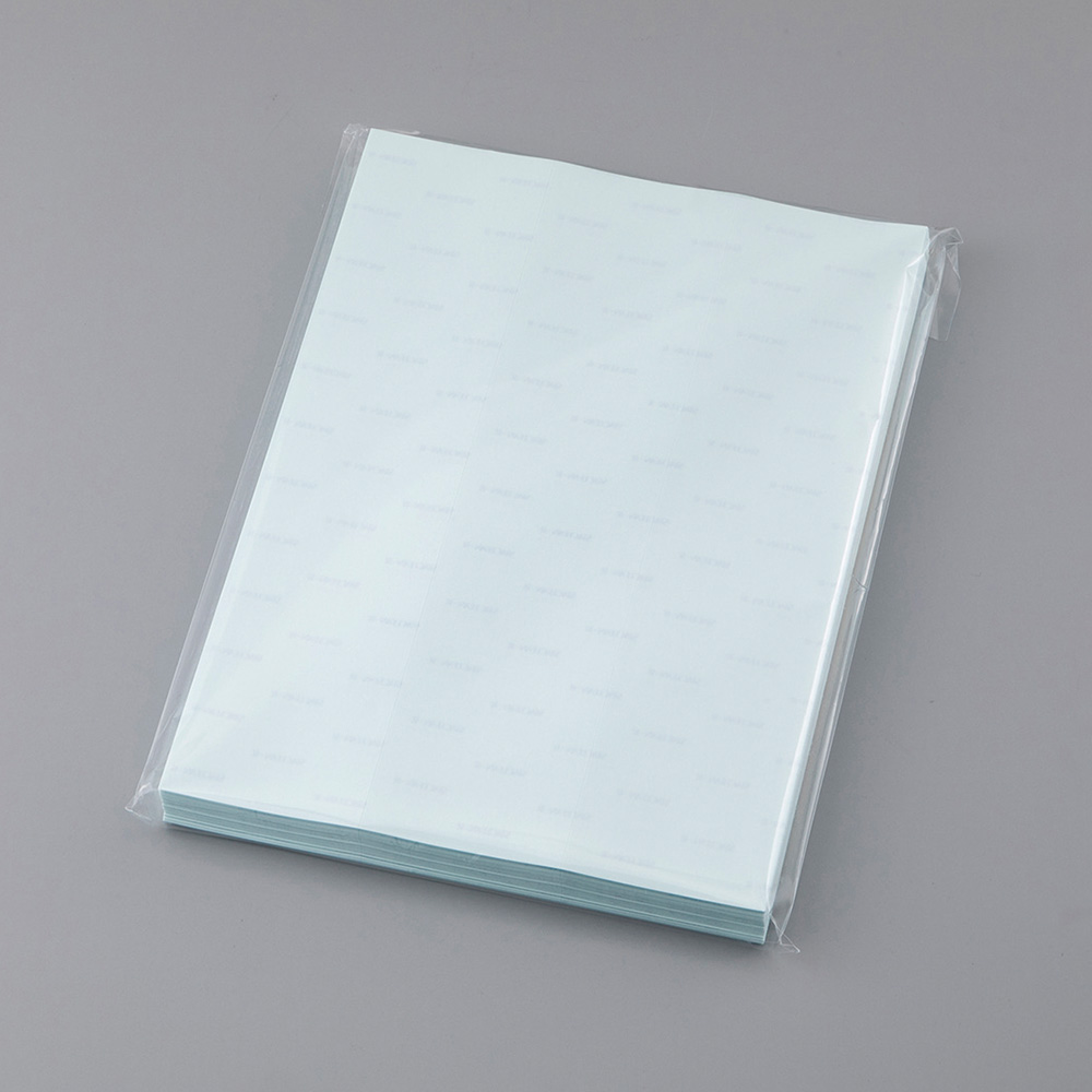 クリーンルーム用プリントラベル　A4 ノーカット　100枚入