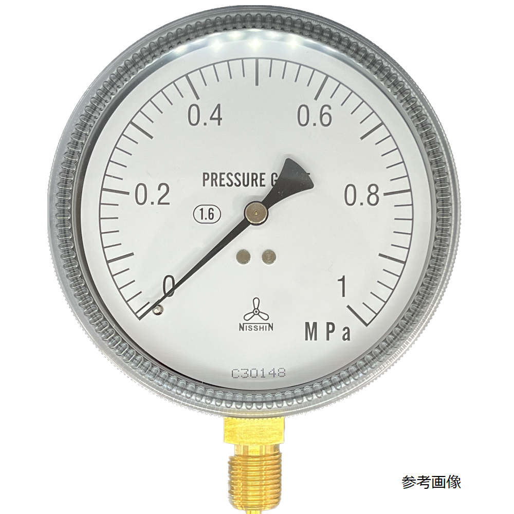 汎用圧力計A形 φ100　G3／8B0.1 PA10-100A-S-G3-P0.1