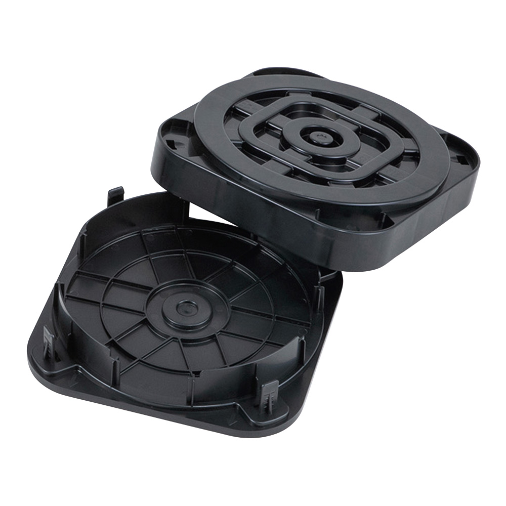 ウェハーシッパー（ウェハーリングセットタイプ・帯電防止）8インチ用 326×326×78mm SL-HWRS8