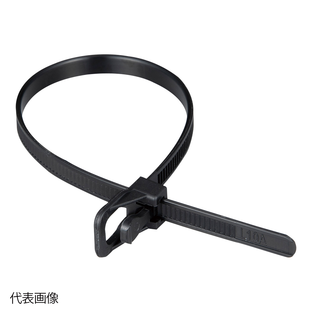 リピートタイ EVT-H06BK-HA　20個入