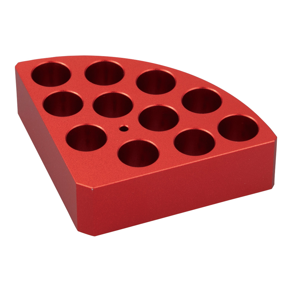 ﾎｯﾄｽﾀｰﾗｰ用ｱﾀｯﾁﾒﾝﾄ ｸｳｫｰﾀｰﾌﾞﾛｯｸ Φ15.2×20mm×11穴 赤 18900002