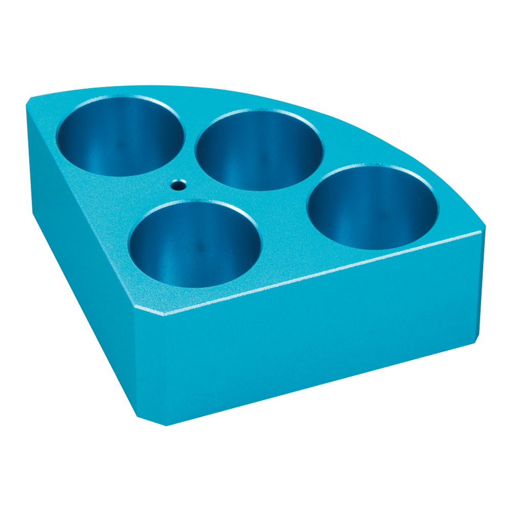 ﾎｯﾄｽﾀｰﾗｰ用ｱﾀｯﾁﾒﾝﾄ ｸｳｫｰﾀｰﾌﾞﾛｯｸ Φ28×30mm×4穴 青 18900004