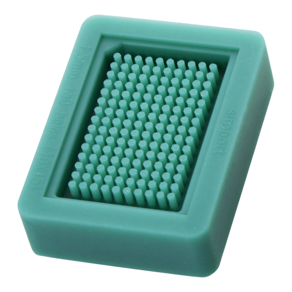 マイクロアレイ用シリコンモールド T-SUE Φ1.5mm 150スポット M473-150