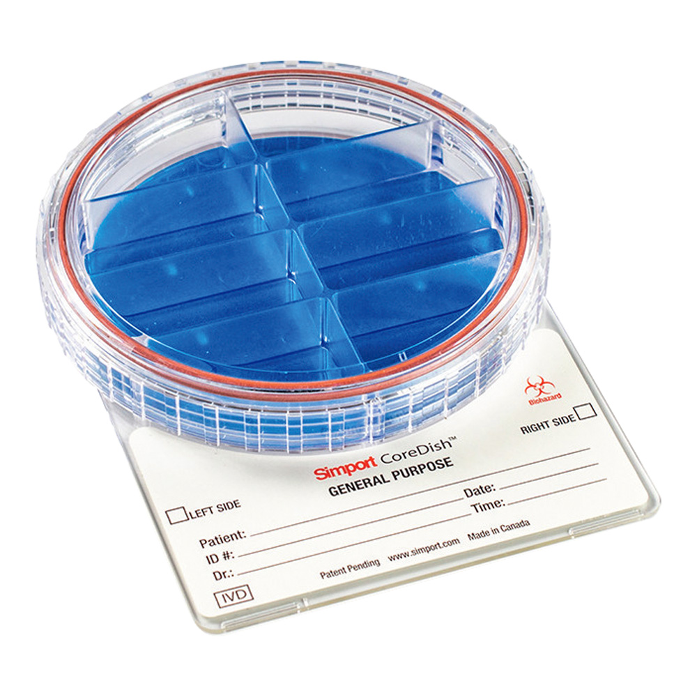 生理検体保管容器 COREDISH? 8画分 10枚入 M971-D8