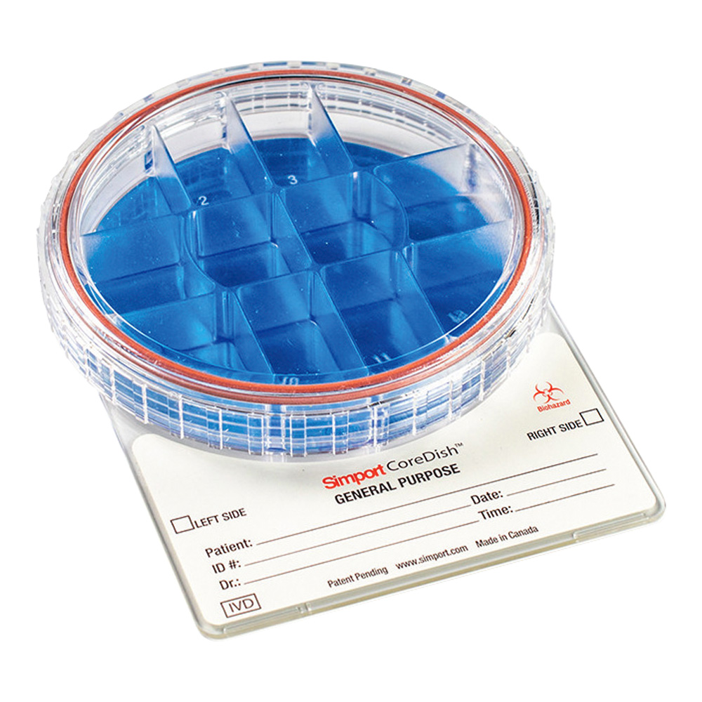 生理検体保管容器 COREDISH? 12画分 10枚入 M971-D12