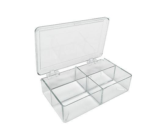 ウェスタンブロッティングゲル用ケース 32×52×28mm 4分割 6個入 B1203