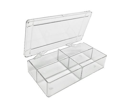 ウェスタンブロッティングゲル用ケース 38×71×28mm 4分割 6個入 B1204