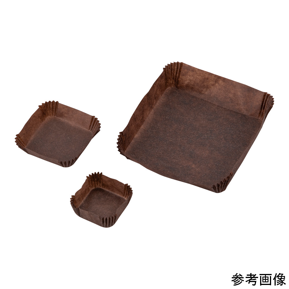 生分解性計量紙 Brown 35×35×15mm 500枚入 20201