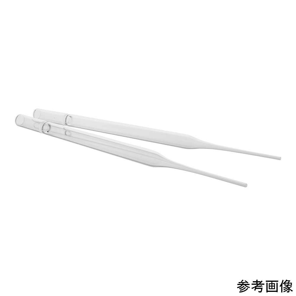 パスツールピペット 硼珪酸ガラス3.3 127mm綿栓あり 2.0mL 1,000本 63A53P