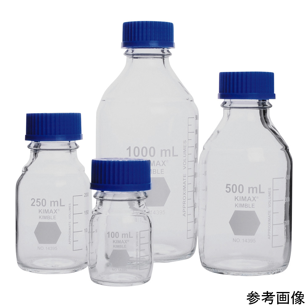 ネジ口メディウム瓶 GL45 1,000mL 14395-1000