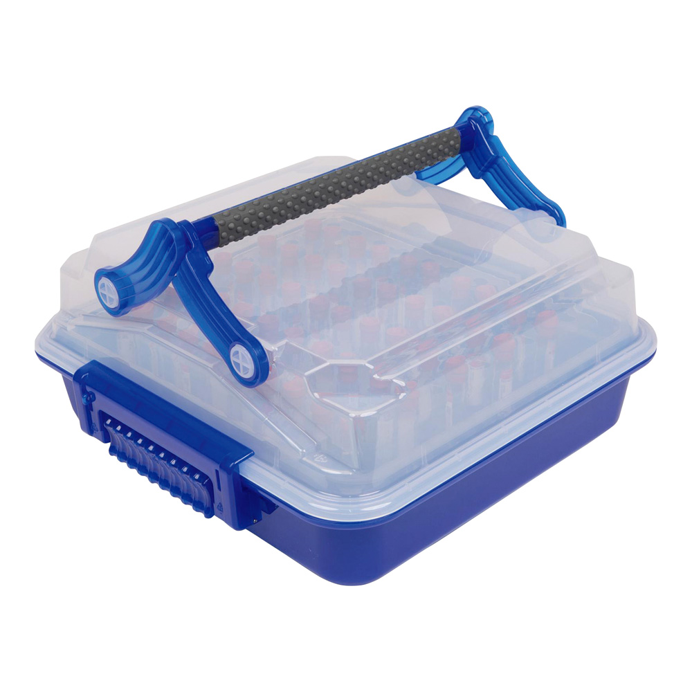 サンプル運搬ボックス Duraporter ブルー 406×414×178mm 120926