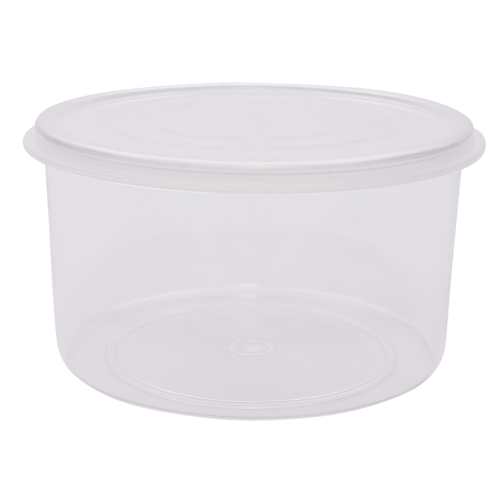 丸型V式容器（スチロール製） 6個入 φ113×φ108×66.6mm V-10