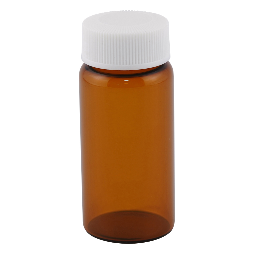 スクリュー管　No.7　50mL　褐色　1本 0101-19