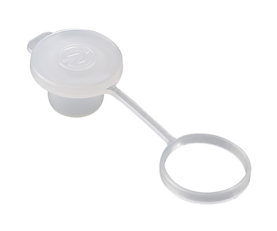 バイアル瓶用ゴム栓　ポリ栓 （リング付き） No.2～8用 1110-05