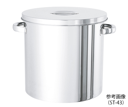 フタ付きステンレス大型タンク 100L ST-47H