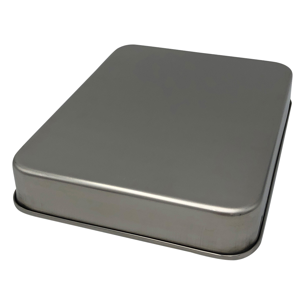 ステン蓋付バット （240×180×41mm） No.2