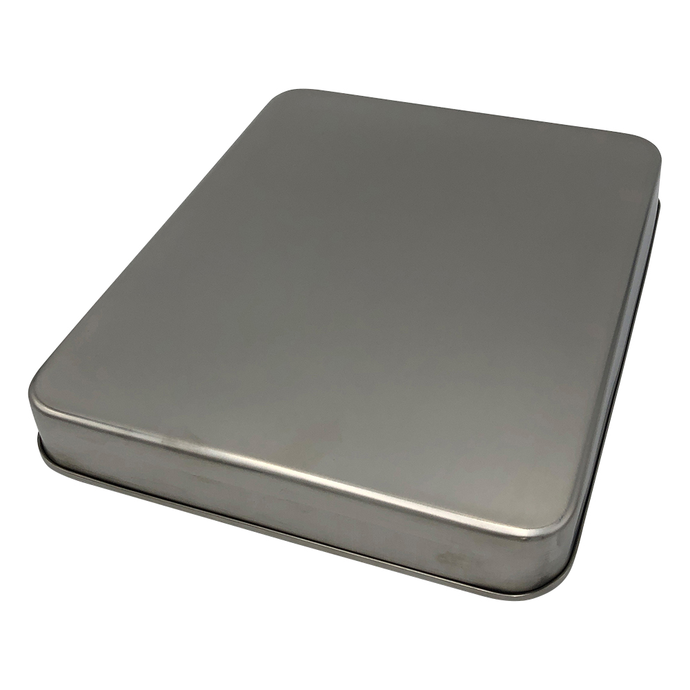 ステン蓋付バット （300×240×41mm） No.4