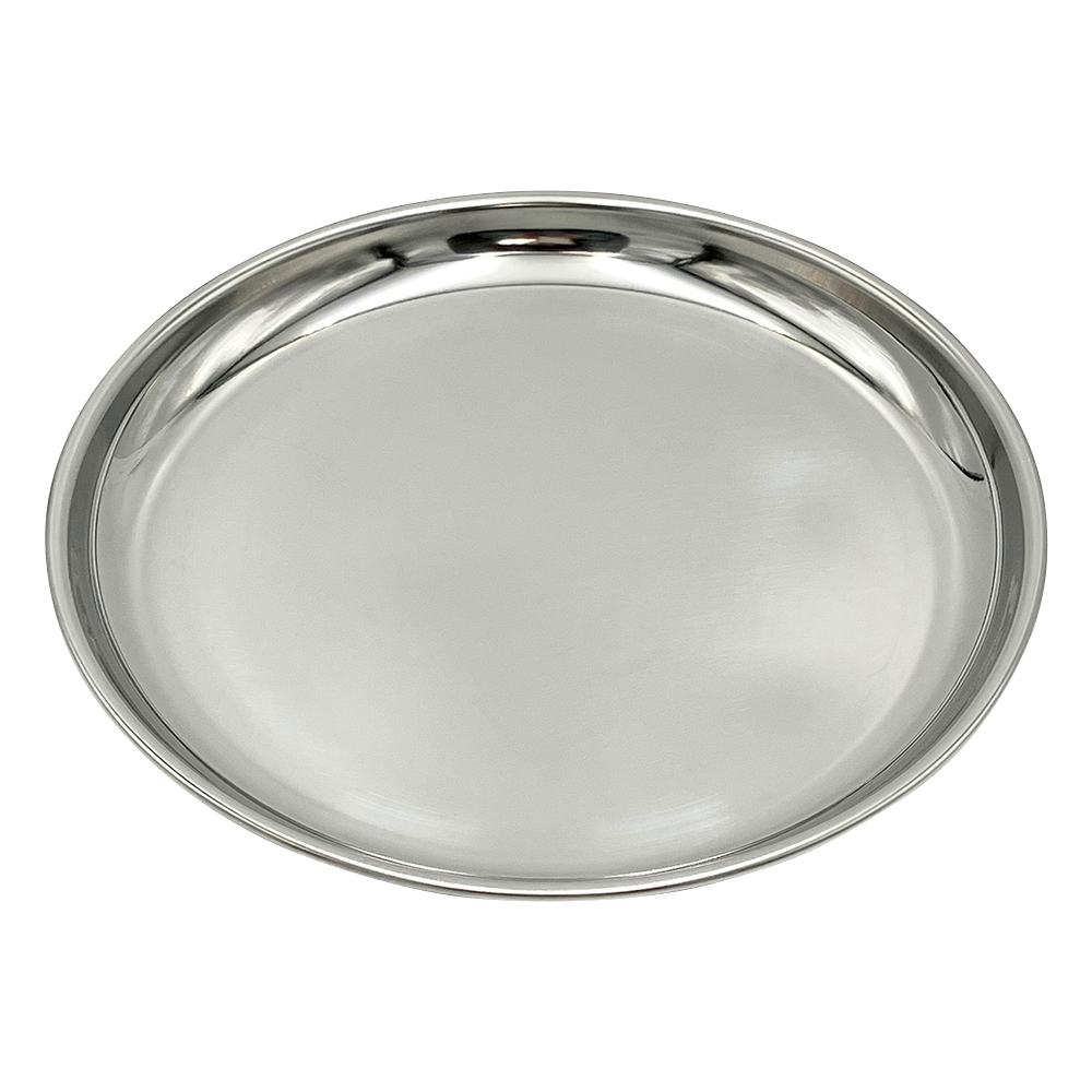 ステンレス丸皿 （φ209×18mm） R‐4