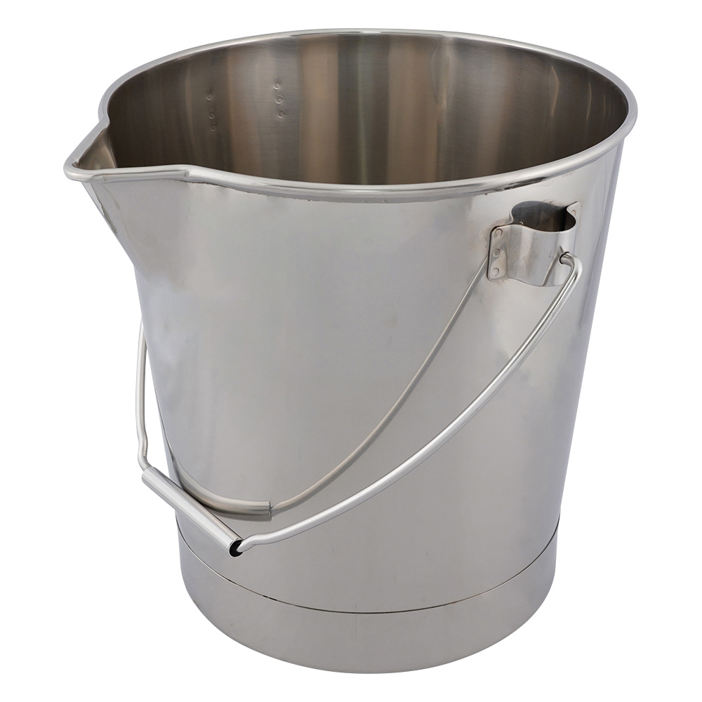 ステンバケツ 注ぎ口付 15L BA-15
