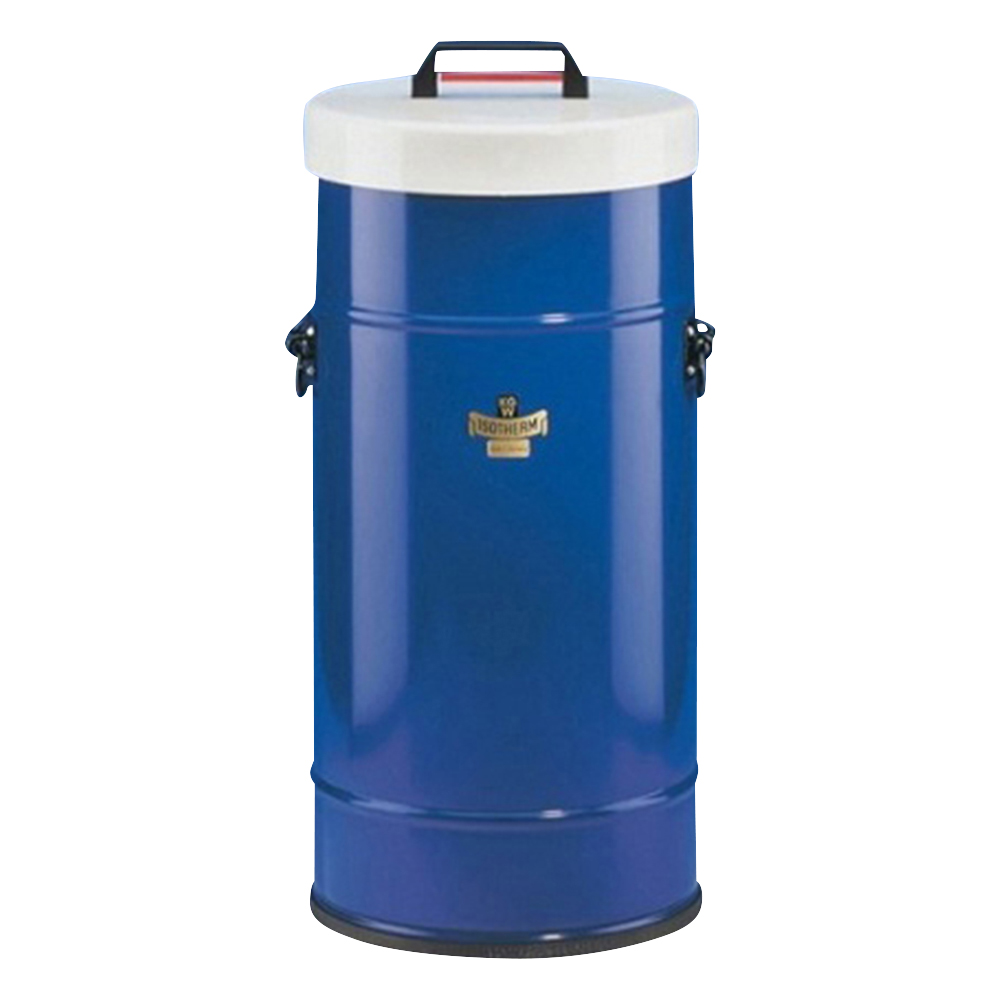 デュワーフラスコ（大型・広口・フタ付） ハンドル無 サイドグリップ付 1245