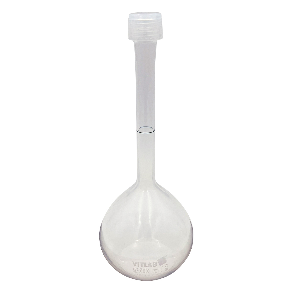 PFAメスフラスコ 500mL 107597