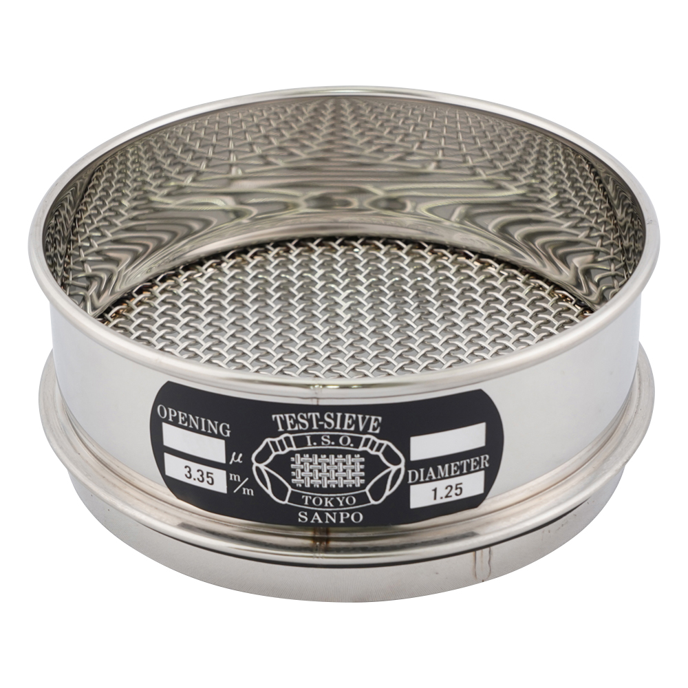ステンレスふるい φ150×45mm 3.35mm