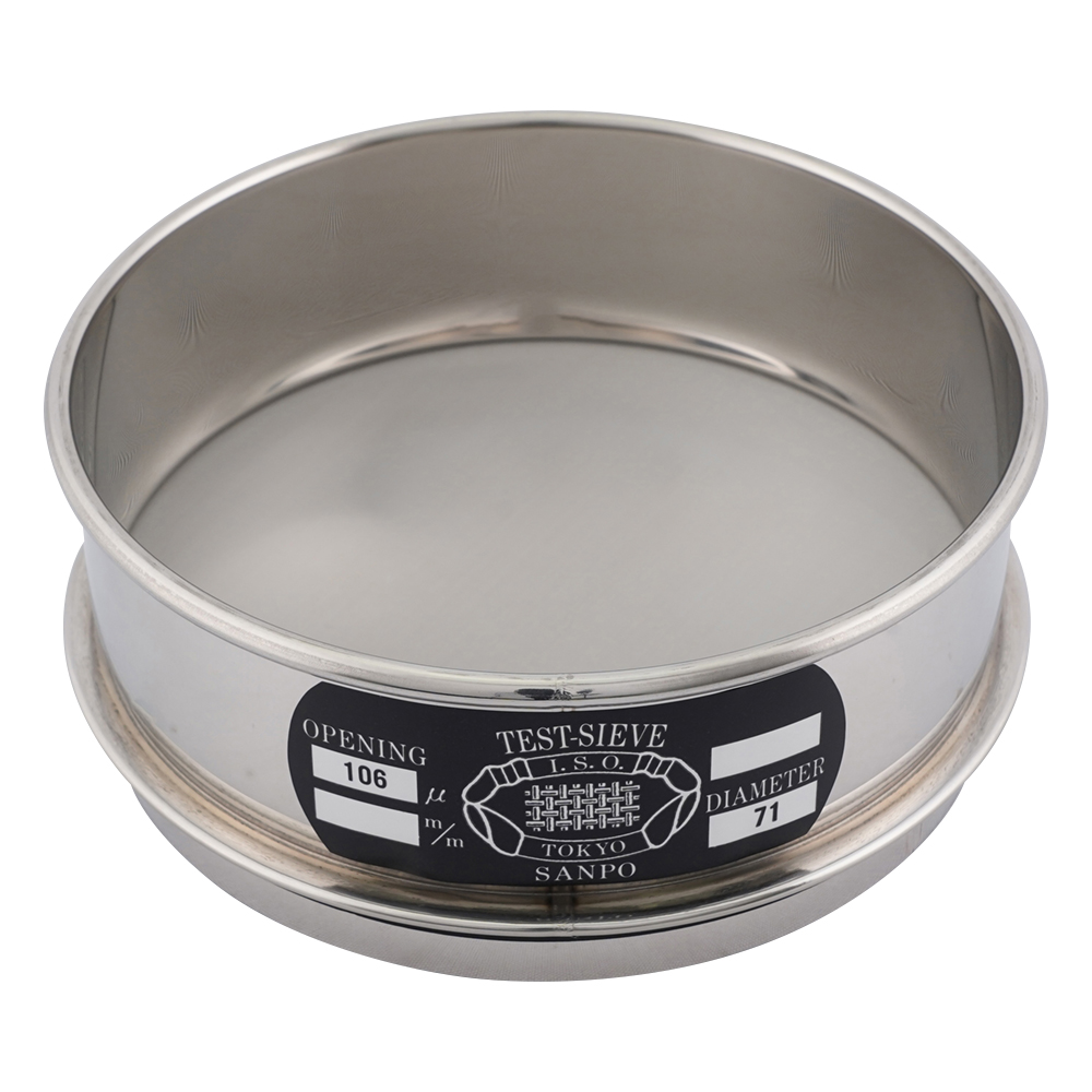 ステンレスふるい φ150×45mm 106um