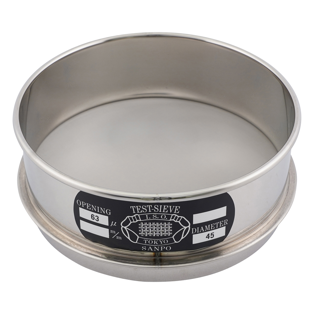 ステンレスふるい φ150×45mm 63um