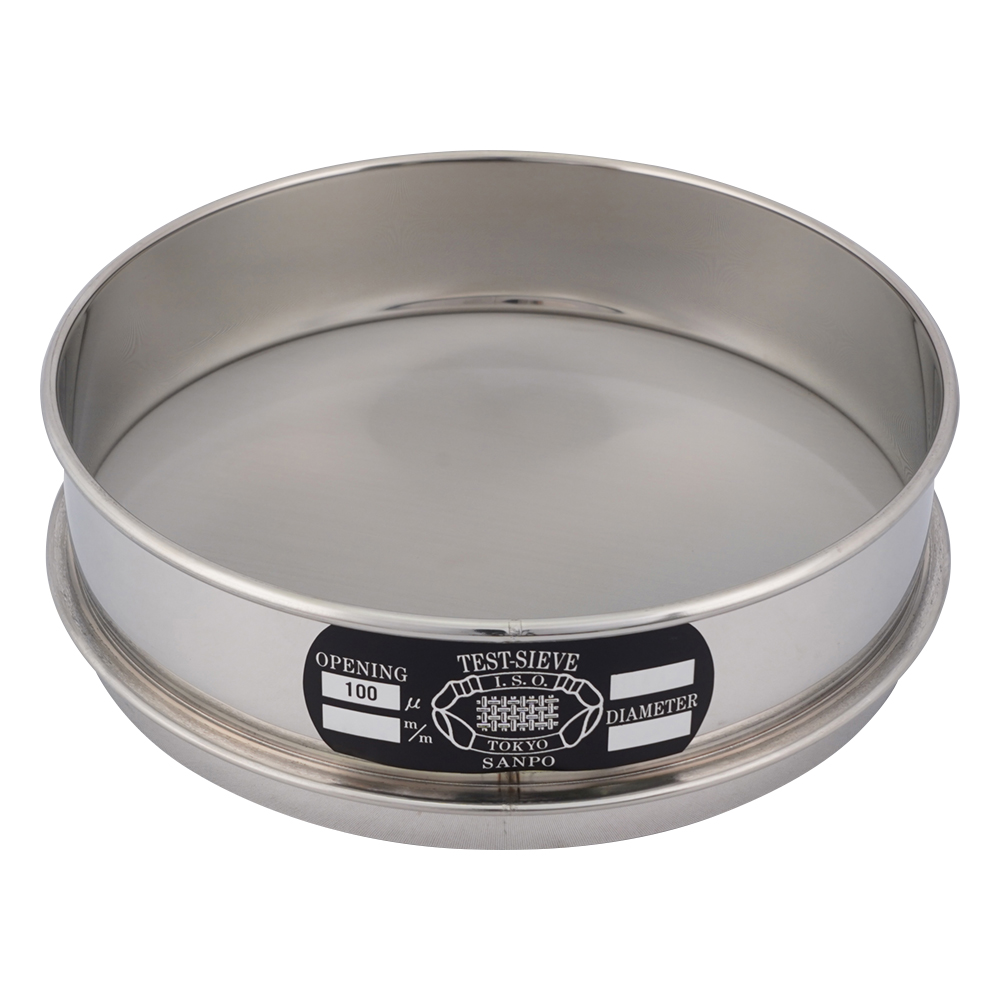 ステンレスふるい φ200×45mm 100um