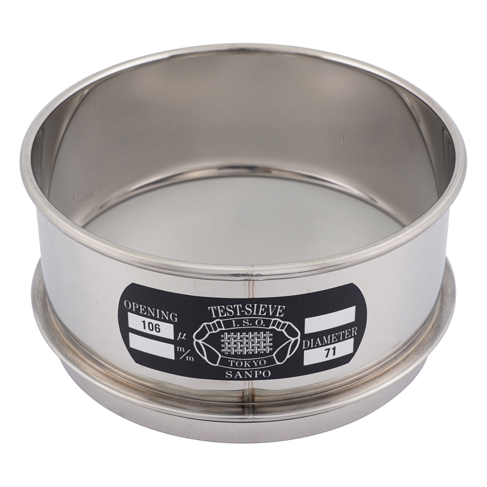 ステンレスふるい φ150×60mm 106um