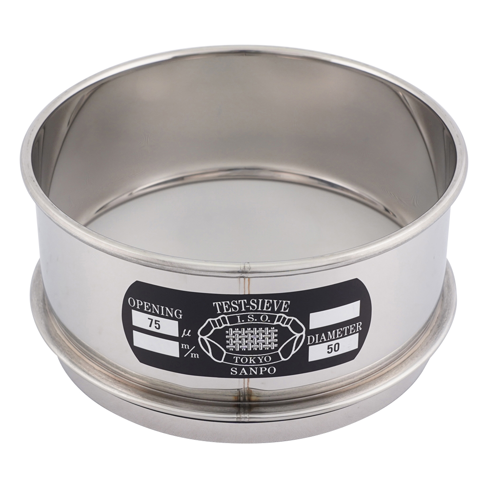 ステンレスふるい φ150×60mm 75um