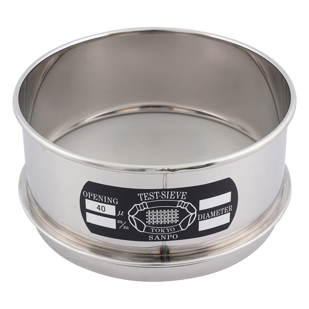 ステンレスふるい φ150×60mm 40um